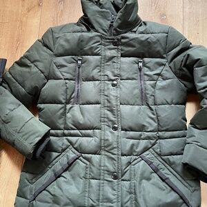 Guess: Womens Deep green Jacket Size L